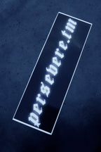Glowing Gothic Logo Slap