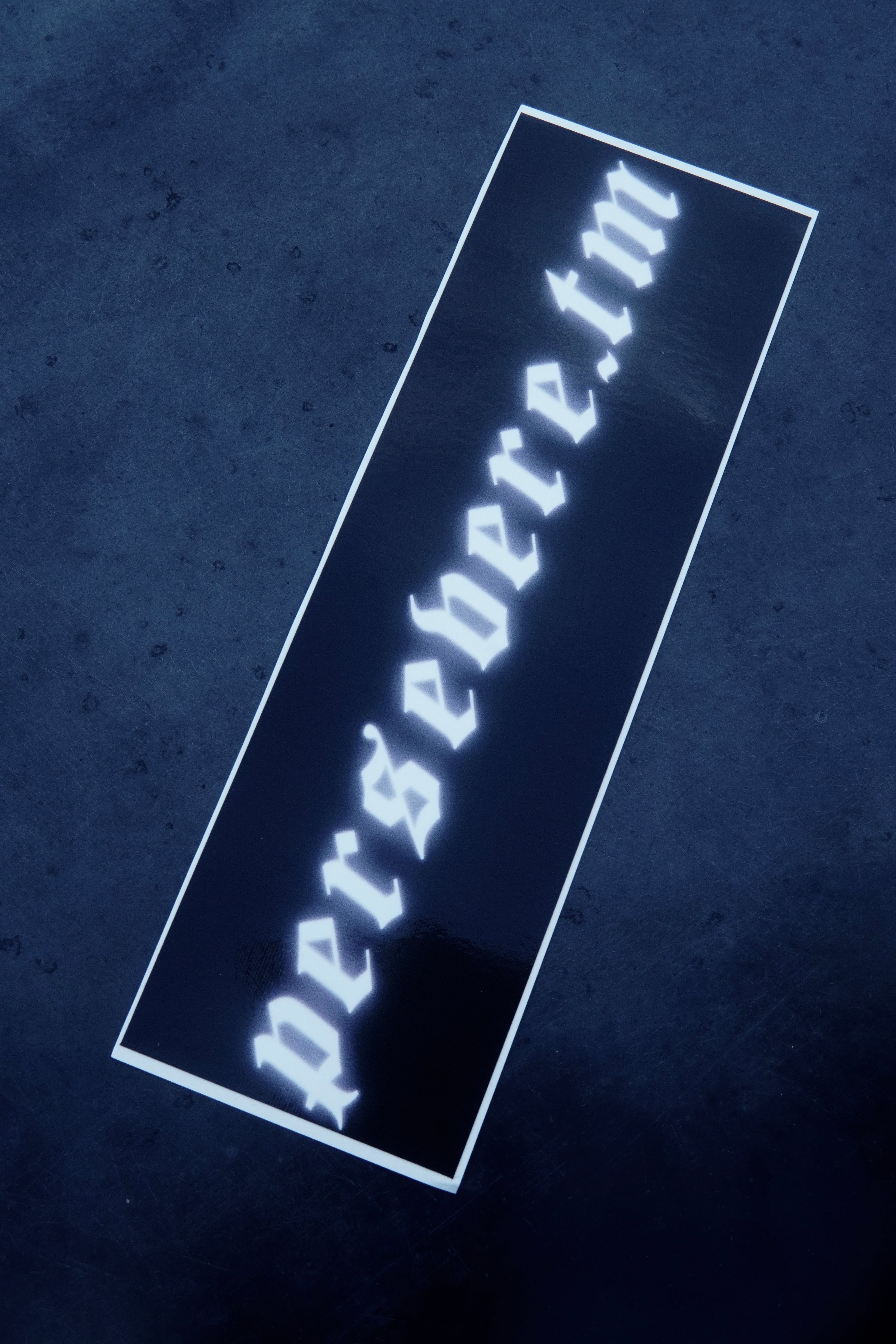 Glowing Gothic Logo Slap
